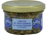 BT90G EMIETTE THON GERMON ALGUES 120ML
