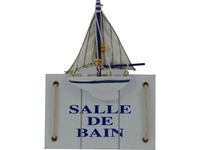 03745 PLAQUE DE PORTE - SDB - CHAMBRE