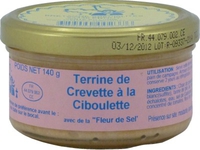 BO140G CREVETTES CIBOULETTE