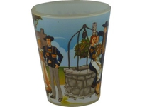 015BRET2 VERRE LIQUEUR  FOLKL BRETAGNE