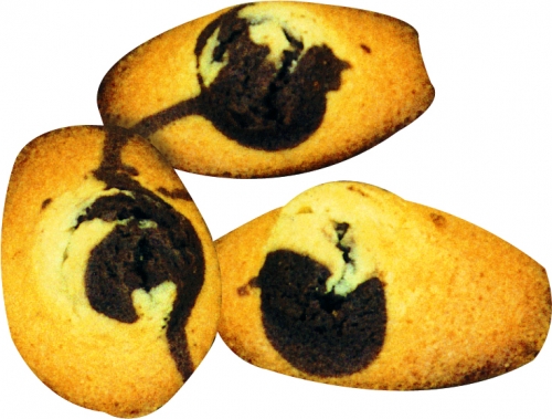 Madeleines au chocolat