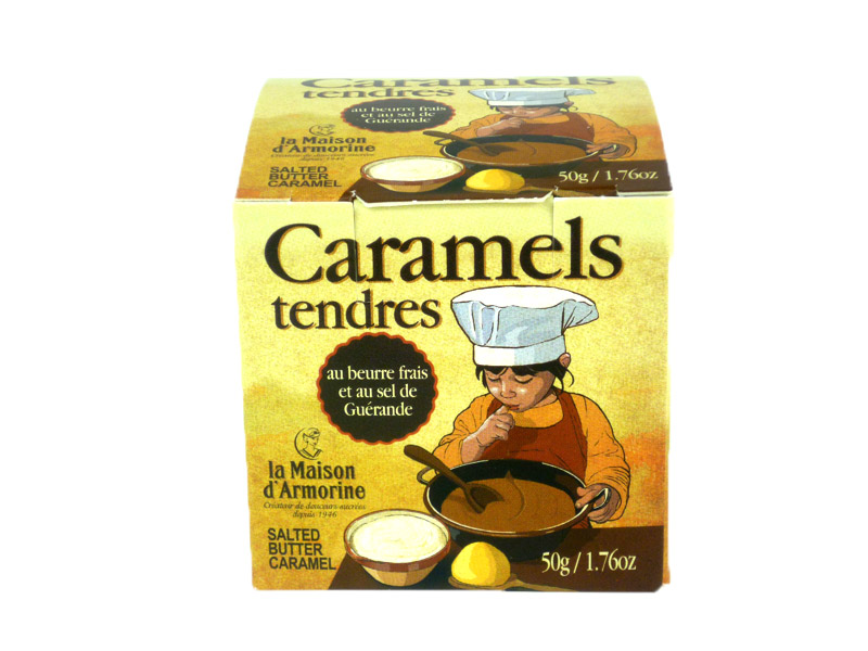 Caramels tendres au beurre salé