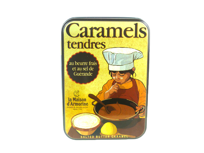 Caramels tendres au beurre salé