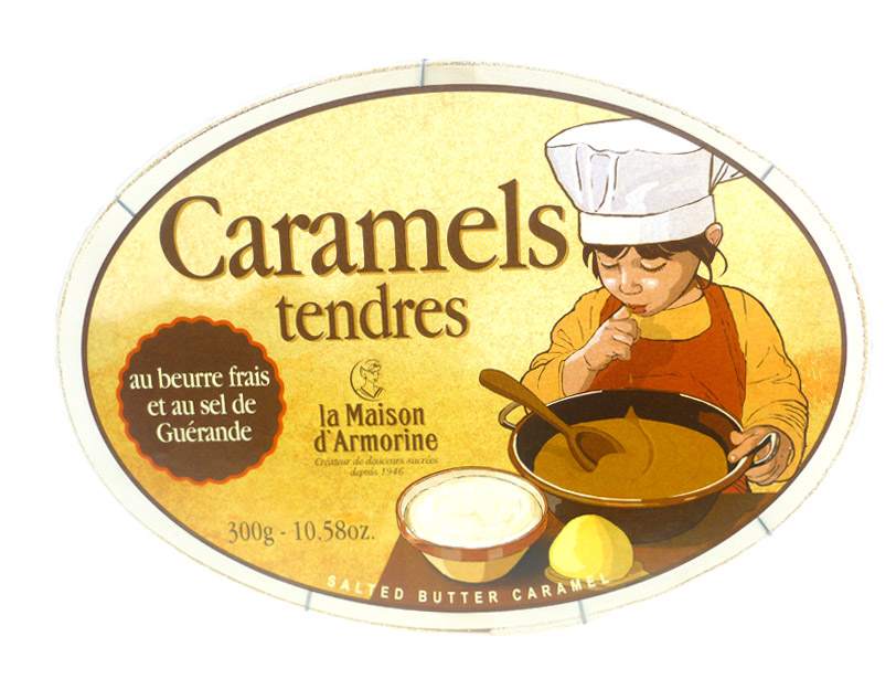 Caramels tendres au beurre salé