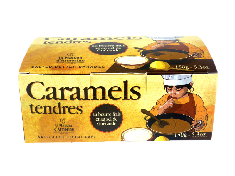 Caramels tendres au beurre salé