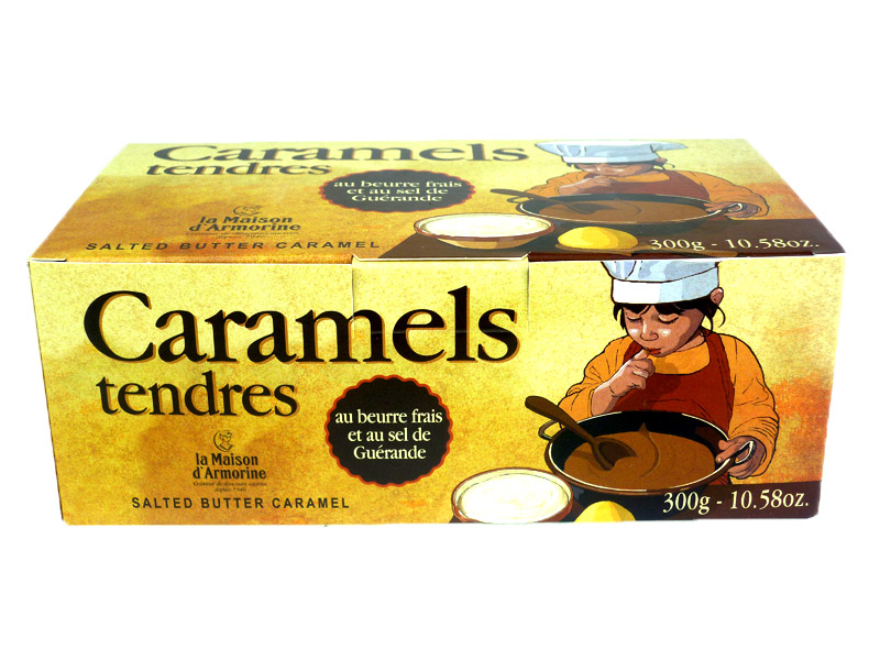 Caramels tendres au beurre salé