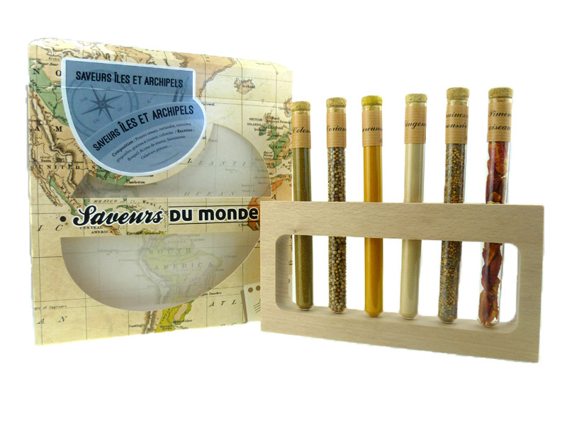 Coffret épices saveurs des îles et archipels