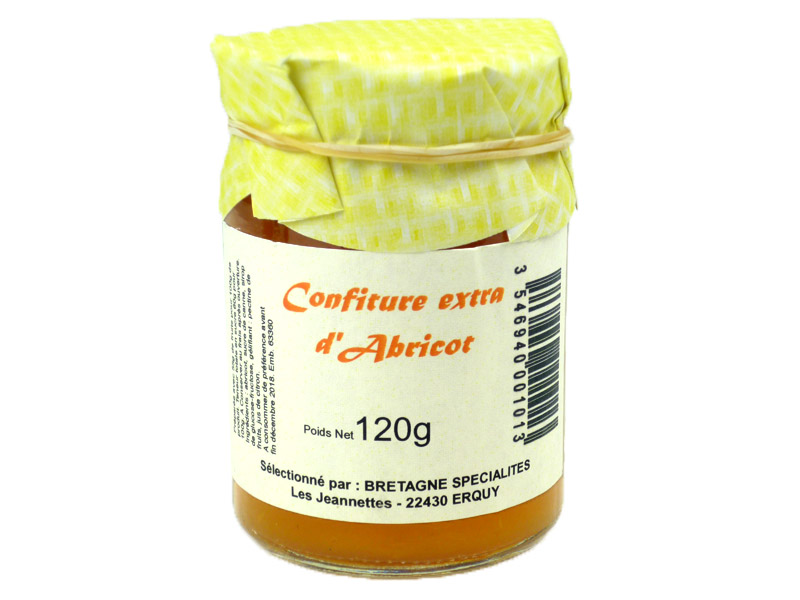 Confiture extra d'abricot