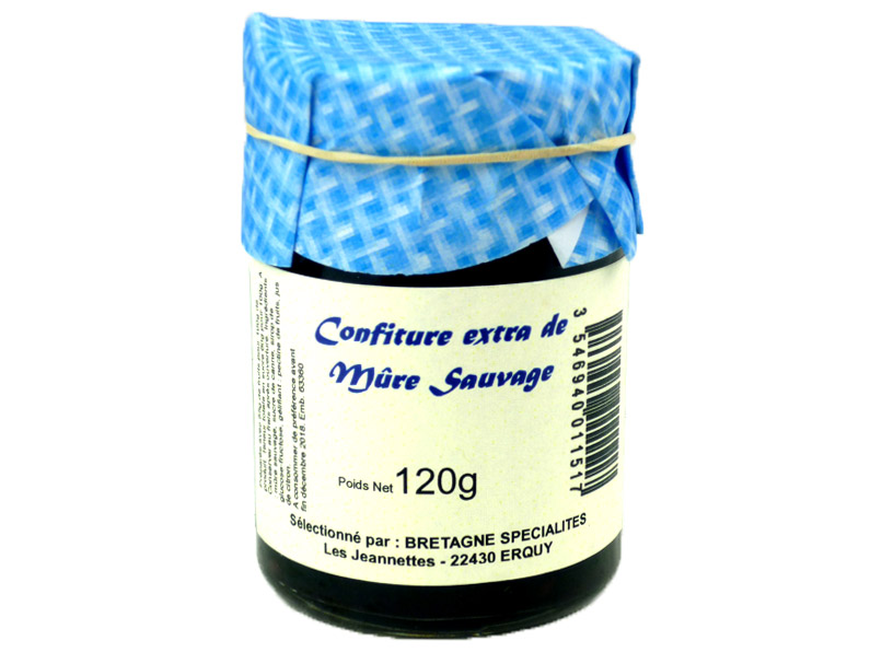 Confiture extra de mûre sauvage