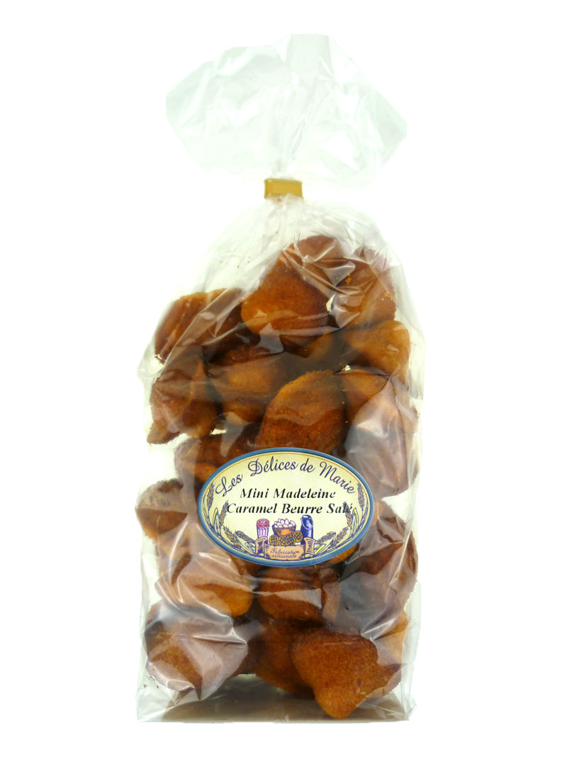 Mini madeleines Caramels Beurre Salé