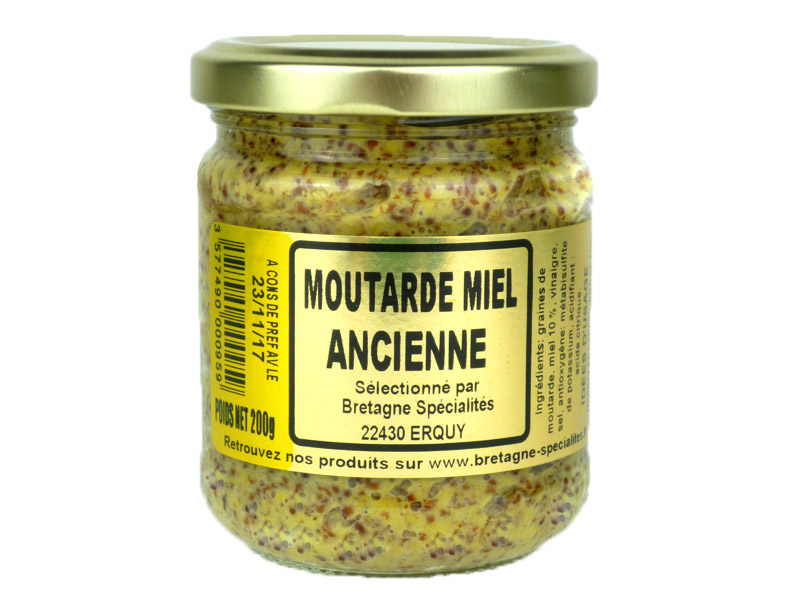 Moutarde au miel à l'ancienne