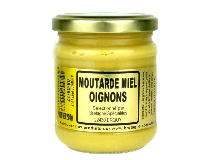 Moutarde au miel aux oignons