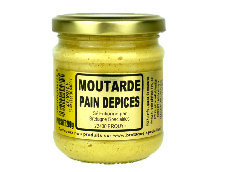 Moutarde au pain d'épices