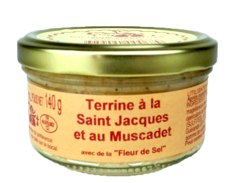 Terrine à la saint-Jacques et au muscadet