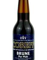Bière Coreff brune pur malt1