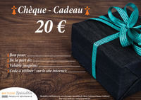 Chèque cadeaux 20€