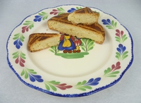 Gâteau breton nature assiette