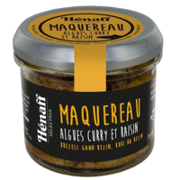 Rillettes de maquereau, algues, curry et raisins - Hénaff