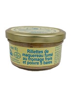 Rillettes de maquereau fumé au fromage frais et poivre 5 baies