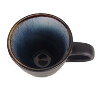 Tasse café noir Triskell-bleu -2