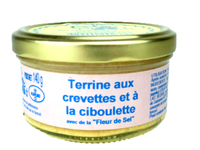 Terrine de crevette à la ciboulette