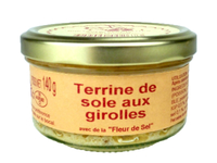 Terrine de soles aux girolles